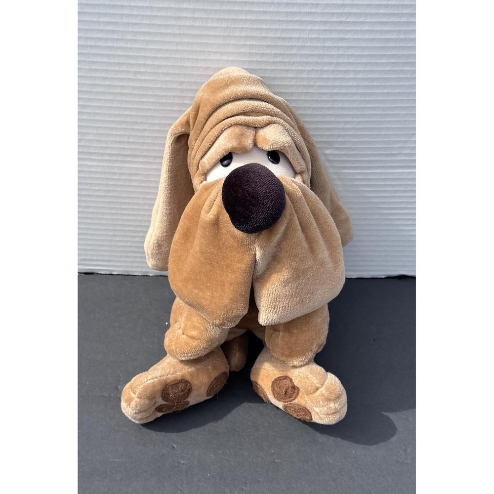 Vtg 1987 Plush "Pajamas" Tumbleweeds World's Laziest Dog 12" Tom K Ryan Weighted